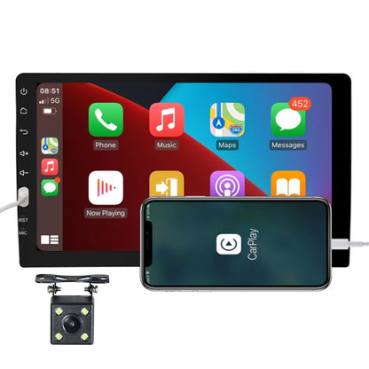 Q3570 9 inch Carplay Single Spindle MP5 Player, Style:, Standard, Standard+4 Light Camera, Standard+8 Light Camera, Standard+12 Light Camera