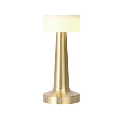 Touch Wireless Charging Desk Lamp Atmosphere Night Lamp, Bronze, Golden, Silver
