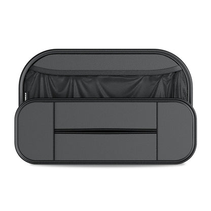 Car Seat Rear Leather Multi-function Convenient Storage Bag, Storage Bag (Black)