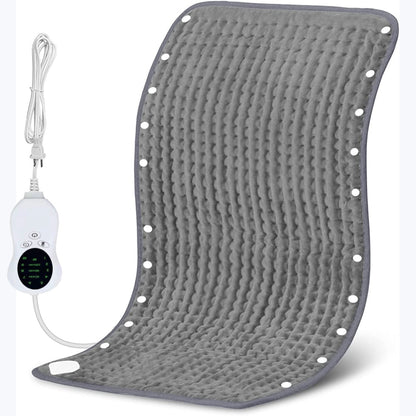 Electric Heating Blanket Heating Physiotherapy Pad Warm Waist Belly Pad with Buckle, 43 x 84cm, 50 x 100cm