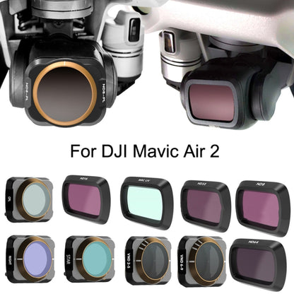 JSR For DJI Mavic Air 2 Motion Camera Filter, Style:, UV, ND8, ND16, ND32, ND64, STAR, Anti-light, ND2-5, ND6-9, ND2-5+ND6-9+Anti-light, MCUV+CPL+ND16+ND32, UV+CPL+ND8+ND16+ND32+ND64, UV+CPL+ND8+ND16+ND32+ND64+STAR+Anti-light