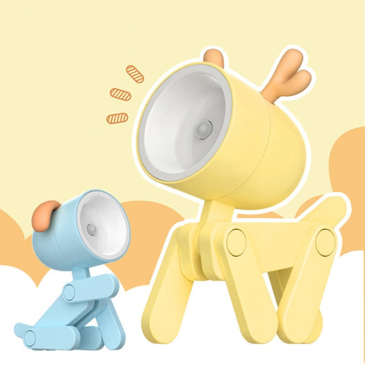 TL-23 LED Mini Foldable Cartoon Desk Lamp Home Pet Shape Decoration Table Lamp, Spec: