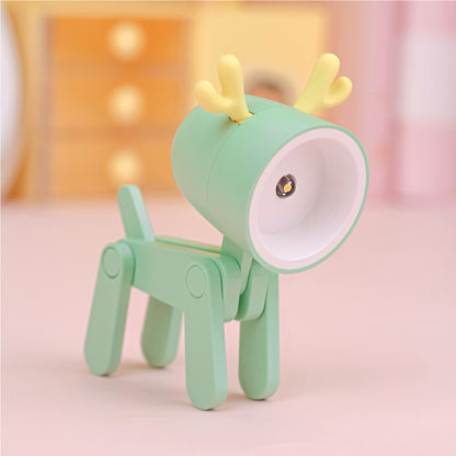 TL-23 LED Mini Foldable Cartoon Desk Lamp Home Pet Shape Decoration Table Lamp, Spec: