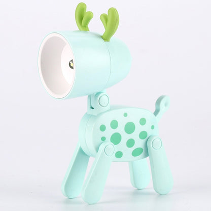 TL-23 LED Mini Foldable Cartoon Desk Lamp Home Pet Shape Decoration Table Lamp, Spec: