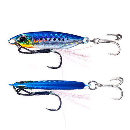 2 PCS HENGJIA Shore Casting Lead Fish Long-distance Casting Sinker Double Hook Lure