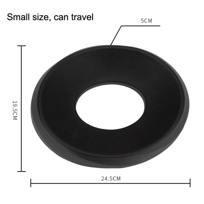 Multi-functional Motorcycle Helmet Support Pad Protective Anti-slip Mat, Black