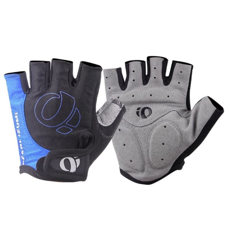 YIZIMI Anti-shock Half-finger Gloves Cycling Silicone Short Finger Gloves