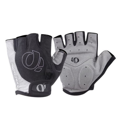 YIZIMI Anti-shock Half-finger Gloves Cycling Silicone Short Finger Gloves