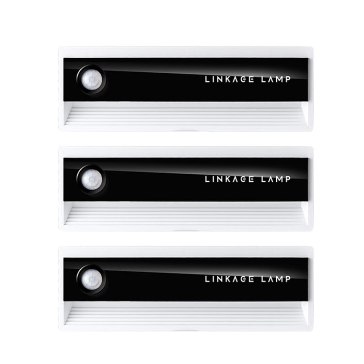 TW-L56 Linkage Human Body Induction Night Light USB Magnetic Corridor Lamp, 1PC, 3PCS