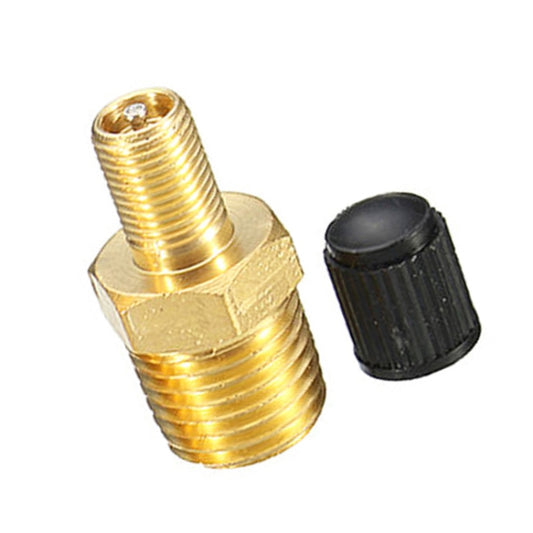 Threaded Nozzles Solid Nickel-Plated Brass Fuel Tank Filling Valve For Air Compressor, 5PCS 1/4 NPT, 5PCS 1/8 NPT, 5PCS M10