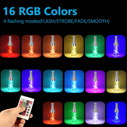 3W LED Wine Bottle Light Dazzling Night Light Decorative Night Light