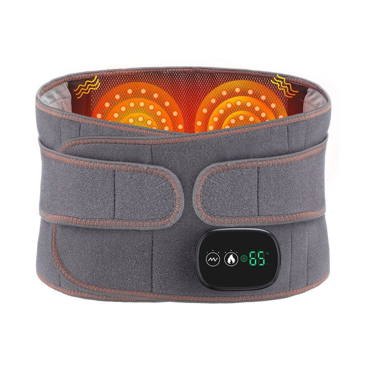 USB Charging Red Light Heating Massage Lumbar Belt Warming Waist Belt, Lumbar Belt