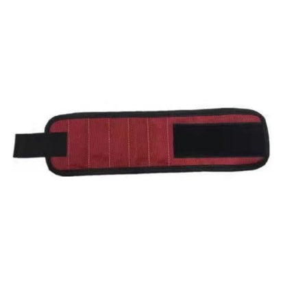 Electric Woodworking Multifunctional Powerful Magnetic Wrist Strap, Style:, Three Rows Black, Three Rows Red, Three Rows Blue, Five Rows Black, Five Rows Red, Five Rows Blue