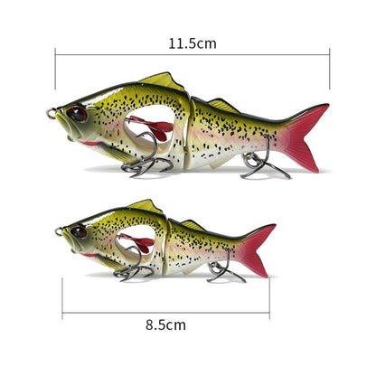 Long Casting Slow Sinking Spinning Multi-section Sea Fishing Freshwater Lures