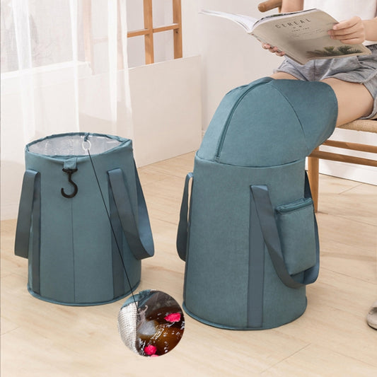 Foldable Foot Bath Bucket Knee Foot Tub Portable Bath Bag For Travel Camping
