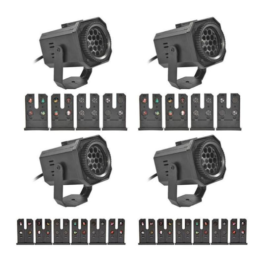 8W LED Christmas Colorful Rotating Laser Atmosphere Light Random Pattern Delivery, US Plug with 6 Cards, EU Plug with 6 Cards, UK Plug with 6 Cards, AU Plug with 6 Cards, US Plug with 4 Cards, EU Plug with 4 Cards, UK Plug with 4 Cards�����������������...
