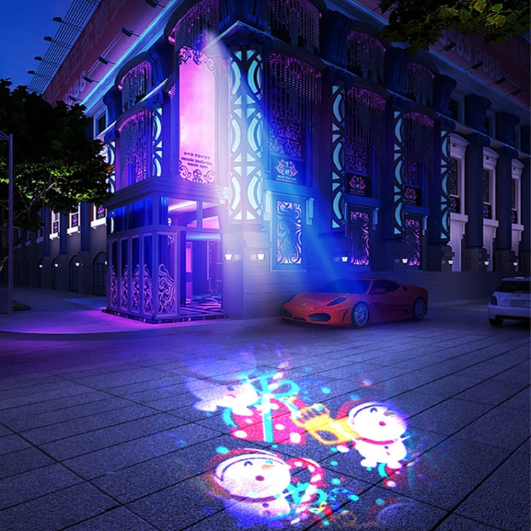 8W LED Christmas Colorful Rotating Laser Atmosphere Light Random Pattern Delivery, US Plug with 6 Cards, EU Plug with 6 Cards, UK Plug with 6 Cards, AU Plug with 6 Cards, US Plug with 4 Cards, EU Plug with 4 Cards, UK Plug with 4 Cards�����������������...