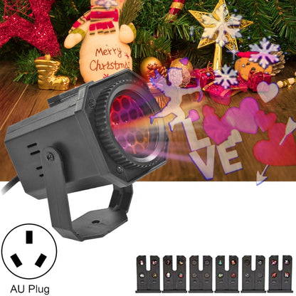 8W LED Christmas Colorful Rotating Laser Atmosphere Light Random Pattern Delivery, US Plug with 6 Cards, EU Plug with 6 Cards, UK Plug with 6 Cards, AU Plug with 6 Cards, US Plug with 4 Cards, EU Plug with 4 Cards, UK Plug with 4 Cards�����������������...