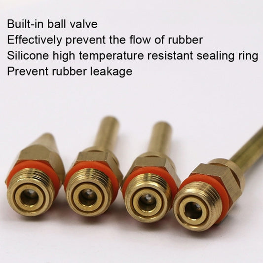 Hot Melt Glue Tool Copper Nozzle Fine Hole Dispensing Head, Size:, 2.0x70mm, 2.0x34mm, 3.0x50mm, 2.0x50mm