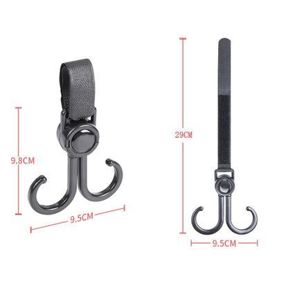 Multifunctional Wheelchair Baby Stroller Double Hooks, 2 PCS/Set