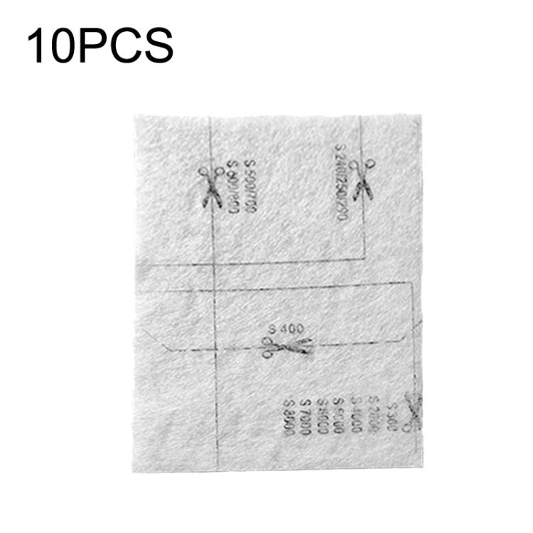 10PCS For Miele 3DFJM / Complete C2 Vacuum Cleaner Accessories, Dust Bag(Blue), Cloth Filter, Sponge Filter