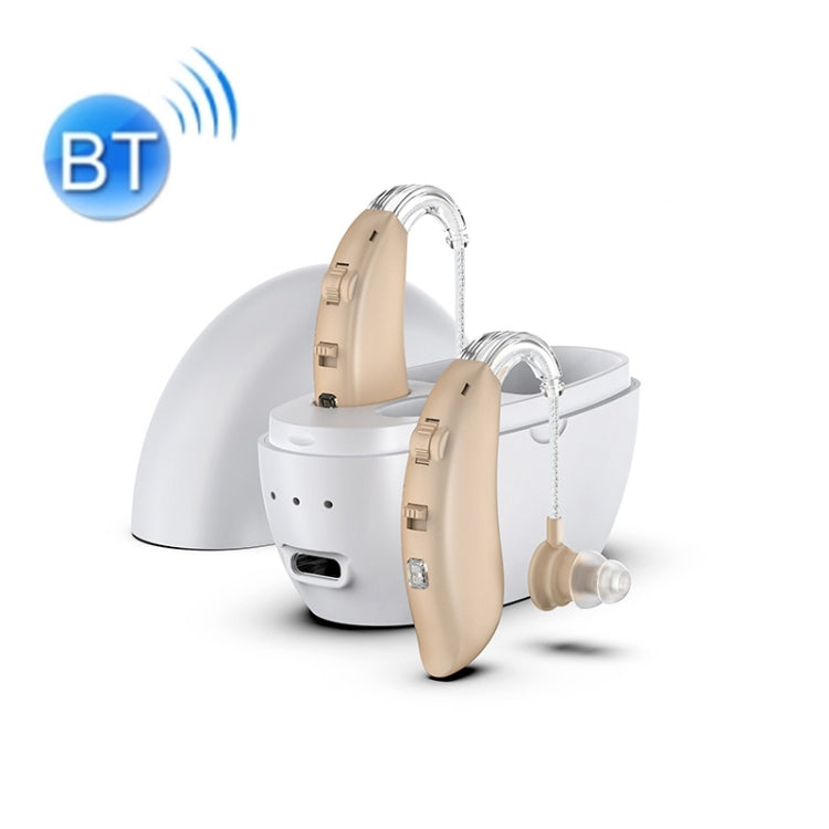 GM-301 Hearing Aid Rechargeable Sound Amplifier,Spec:, Bluetooth Model Skin Color, Bluetooth Model Blue, Without Bluetooth Blue, Without Bluetooth Skin Color, Without Bluetooth Black, With Charging Pod Blue+White, With Charging Pod Blue+Black����������...