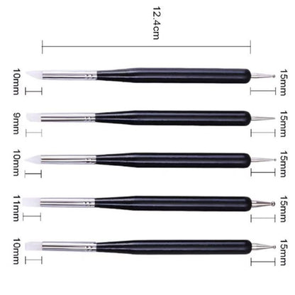 Pottery Tool Set Clay Carving Knife Indentation Pen Set, 34 PCS/Set