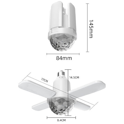 LY-002 24W Mini Bluetooth RGB Light Effect Foldable Music Light, Magic Light, Starry Light
