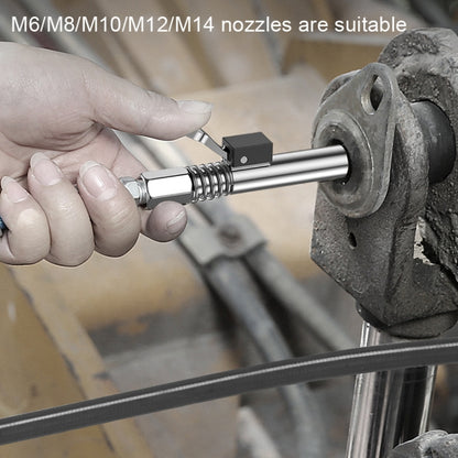 PC002 Lock Clamp Type High Pressure Grease Nozzle, Style:, Butter Mouth, Butter Mouth+30cm Hose, Butter Mouth+30cm Hose+3 Heads, Butter Mouth+40cm Hose, Butter Mouth+40cm Hose+3 Heads, Butter Mouth+60cm Hose, Butter Mouth+60cm Hose+3 Heads�������������...
