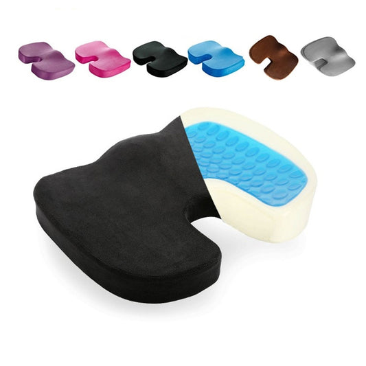 Office Gel Cushion Beauty Buttocks Anti-hemorrhoid Cushion, Gel Cushion (Super Soft Cloth Black), Gel Cushion (Super Soft Cloth Gray), Gel Cushion (Super Soft Cloth Purple), Gel Cushion (Super Soft Cloth Rose Red), Gel Cushion (Super Soft Cloth Blue)��...