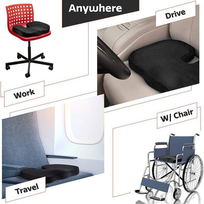 Office Gel Cushion Beauty Buttocks Anti-hemorrhoid Cushion, Gel Cushion (Super Soft Cloth Black), Gel Cushion (Super Soft Cloth Gray), Gel Cushion (Super Soft Cloth Purple), Gel Cushion (Super Soft Cloth Rose Red), Gel Cushion (Super Soft Cloth Blue)��...