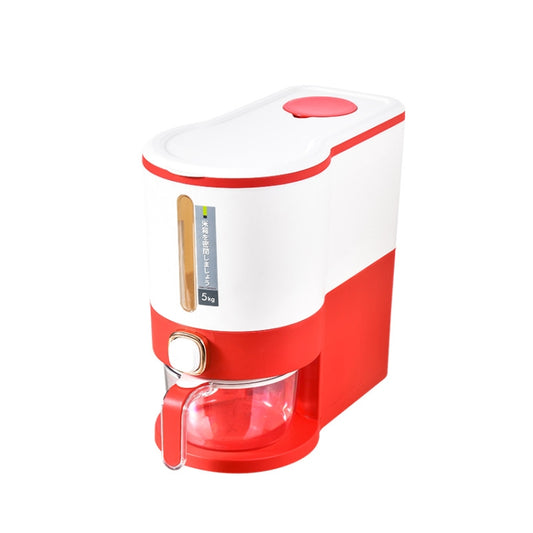 One Button Press Insect Proof Sealed Moisture Proof Fresh Rice Storage Bin
