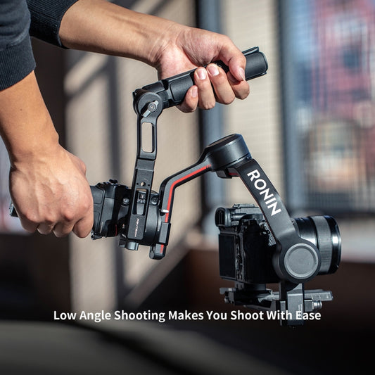 حامل مقبض يد PGYTECH Mini Focus لـ DJI Ronin RS 3/RS 3 Pro/RS 2/RSC 2، لـ DJI Ronin RS 3/RS 3 Pro/RS 2/RSC 2