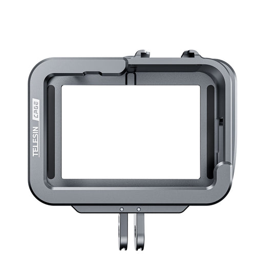جراب TELESIN بإطار من سبائك الألومنيوم لكاميرات GoPro Hero11 Black / HERO10 Black / HERO9 Black، المواصفات: موديلات عادية، مجموعة تصوير عمودي