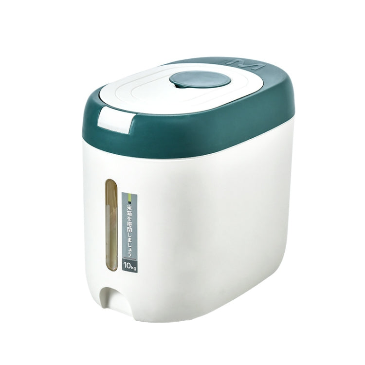 Kitchen Sealed Moisture Dust Proof Storage Rice Bucket, Red 10kg, Red 5kg, Gray 10kg, Gray 5kg, Blue 10kg, Blue 5kg, Green 10kg, Green 5kg