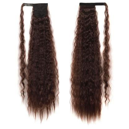 MST8568 Invisible Adhesive Bandage Wigs Corn Perm Long Ponytail Wigs, 1, 1BMBUG, 2, 4, 4H27, 4M30, 6H613, 12, 12H24, 18H613, 24m613, 27H613, 60, 99j, 1001A