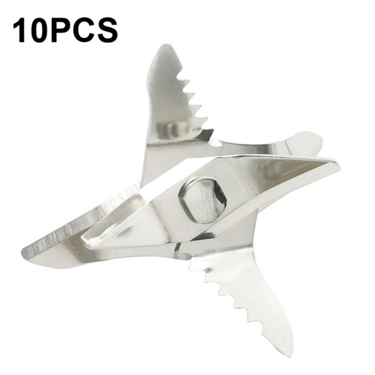 10 PCS CA-AD540 Portable Electric Juice Cup Six-blade Teeth Blade, Six Leaf With Teeth
