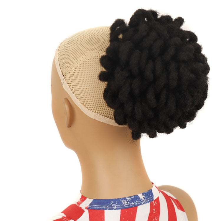 LSFBZB Drawstring Dreadlocks Wig Caterpillar Dreadlock Shaggy Hair Bun, Spec:, 1B, 2, 1BH27, 1BHBUG, 4H27H30, 99JHBUGH, 27, 30, 27H613, 613