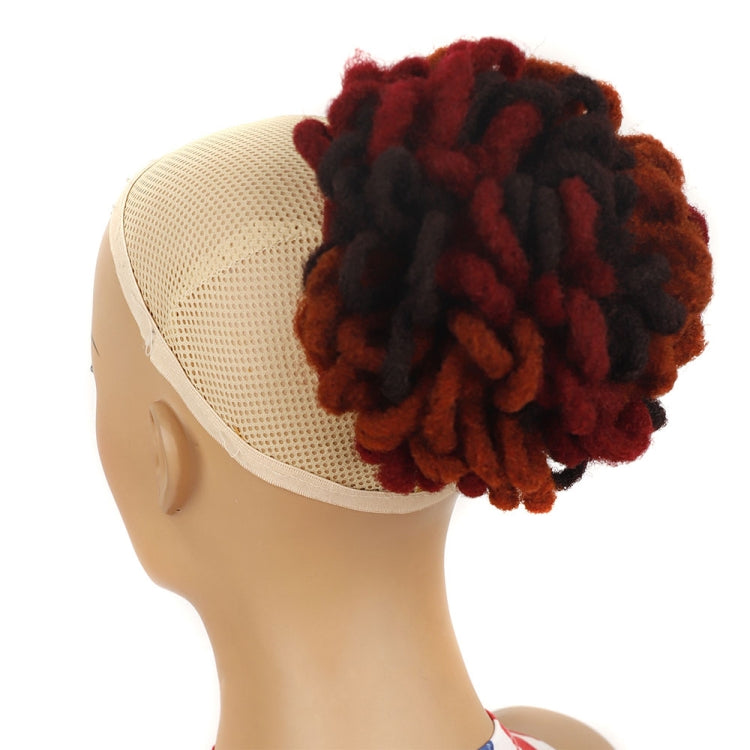 LSFBZB Drawstring Dreadlocks Wig Caterpillar Dreadlock Shaggy Hair Bun, Spec:, 1B, 2, 1BH27, 1BHBUG, 4H27H30, 99JHBUGH, 27, 30, 27H613, 613