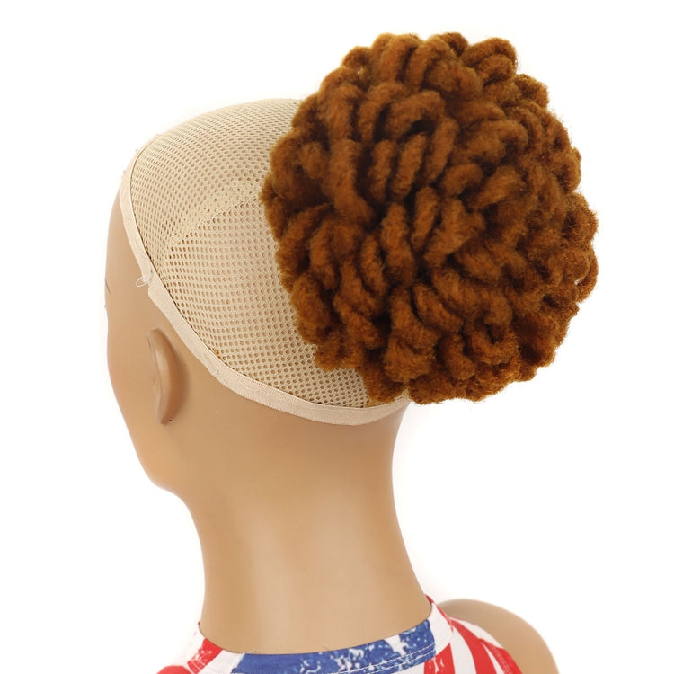 LSFBZB Drawstring Dreadlocks Wig Caterpillar Dreadlock Shaggy Hair Bun, Spec:, 1B, 2, 1BH27, 1BHBUG, 4H27H30, 99JHBUGH, 27, 30, 27H613, 613