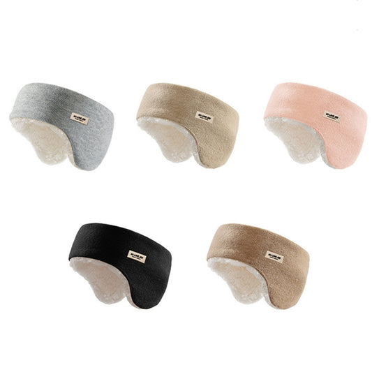 Golovejoy Winter Warm Soundproof Earmuffs + Earplugs Set Sleep Eye Mask, 2 In 1 (Gray), 2 In 1 (Pink), 2 In 1 (Black), 2 In 1 (Beige), 2 In 1 (Khaki)