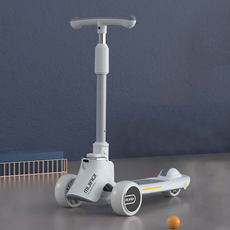 MIJIAQI 01 3 In 1 Multifunctional Foldable Children Scooter with Music and Lights, Spec: