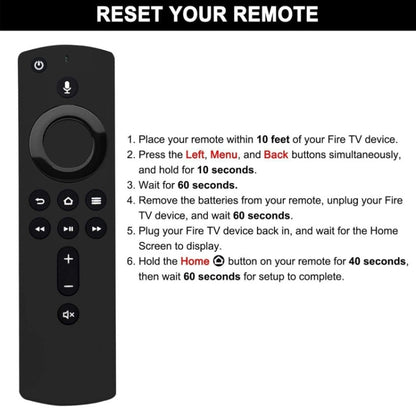 جهاز تحكم عن بعد صوتي بتقنية البلوتوث لجهاز Amazon Fire TV Stick L5B83H، لجهاز Amazon Fire TV Stick L5B83H