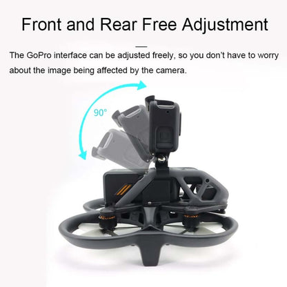 لحامل كاميرا رياضية لمحول التوسعة العلوي CQT من DJI Avata، لـ DJI Avata