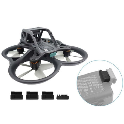 غطاء حماية من الرطوبة والغبار والسدادات المقاومة للغبار والرطوبة لبطارية DJI Avata CQT 913407، 4 قطع/مجموعة