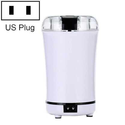M150A Stainless Steel Electric Mini Coffee Grinder Grain Bean Grinding Machine, Spec:, US Plug (Purple), US Plug (Black), US Plug (White), EU Plug (White), EU Plug (Purple), UK Plug (White), UK Plug (Black), UK Plug (Purple)