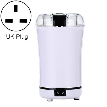 M150A Stainless Steel Electric Mini Coffee Grinder Grain Bean Grinding Machine, Spec:, US Plug (Purple), US Plug (Black), US Plug (White), EU Plug (White), EU Plug (Purple), UK Plug (White), UK Plug (Black), UK Plug (Purple)