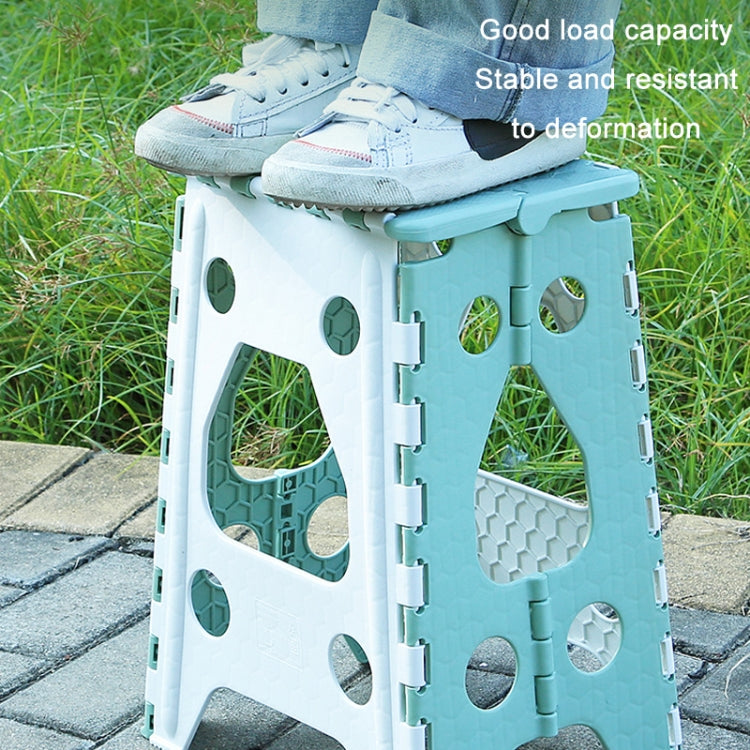 Convenient Folding Home Outdoor Thickened Portable Stool, Green Small, Green Medium, Green Large, Violet Small, Violet Medium, Violet Large