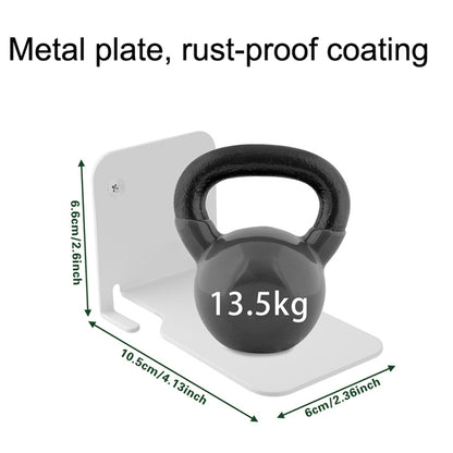إطار دعم حائطي لرف كتب مخفي معلق من الفولاذ المقاوم للصدأ، حامل حائطي، رف من الفولاذ المقاوم للصدأ باللون الأبيض