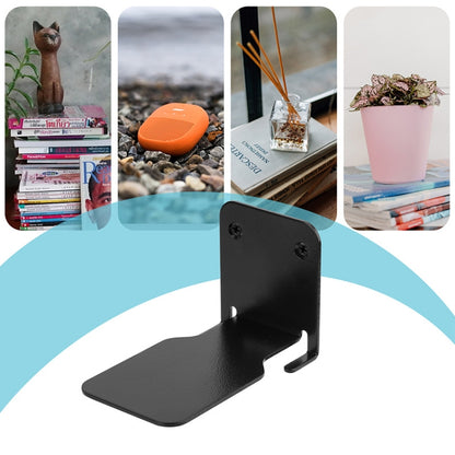 إطار دعم حائطي لرف كتب مخفي معلق من الفولاذ المقاوم للصدأ، حامل حائطي، رف من الفولاذ المقاوم للصدأ باللون الأبيض